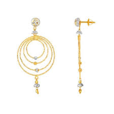 22k 18k gold earrings for women