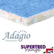 adagio 10mm carpet underlay supertred