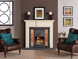 art nouveau tiled fireplaces stovax