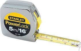 Some tapes measure from 32 to 64 marks to the inch. Stanley Powerlock Tape Measure 16 Foot 33 158 Tape Measures Amazon Com