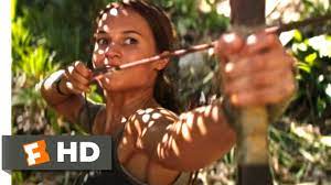 Tomb Raider (2018) - Bow and Arrow vs. Machine Guns Scene (5/10) |  Movieclips - YouTube