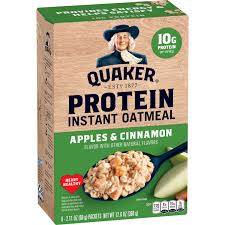 protein instant oatmeal apples