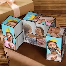 magic folding photo rubik s cube gift