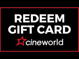 how to redeem cineworld gift card you