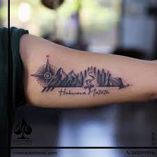 travel tattoo on arm ace tattooz