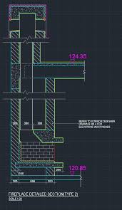 Fireplace Details Cad Files Dwg