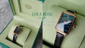 lola rose london textured malachite