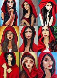 a professional painting of Red Riding Hood olive skin | Stable Diffusion |  OpenArt