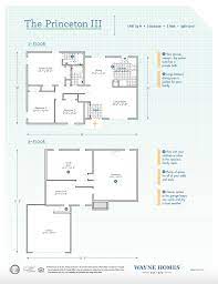 princeton iii floor plan split level
