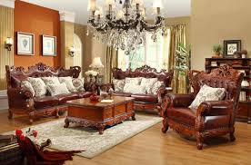 classic style mahogany sofa set