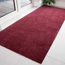 red durable eco friendly washable mats