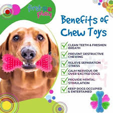 natural rubber dog chew spike bone toy
