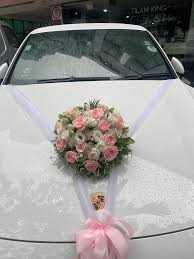 bridal car decorations door handle