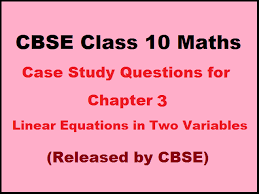 cbse class 10 case study questions for