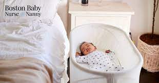 baby sleep in a bassinet