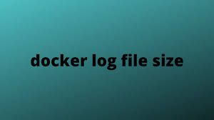 docker log file size mister pki