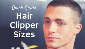 Haircut Numbers Hair Clipper Sizes Mens Hairstyles