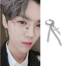2019 Punk Cross Gd Hanging Earrings For Women Men Rock Kpop Bigbang Accessories G Dragon Long Tassel Earrings For Man Circle Korea From Susanjoying