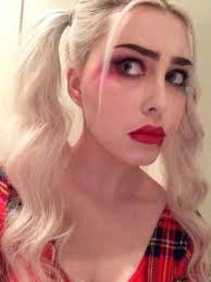 harley quinn squad makeup test