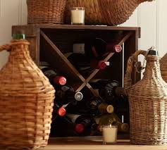 Decorative French Wine Bottle Wall Rack