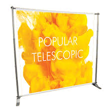 telescopic banner photowall hercules