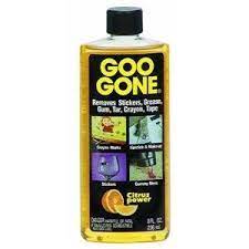 removing gum from carpet with goo gone