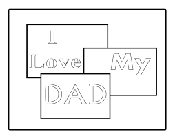 Download and print free i love dad coloring pages. I Love You Dad Coloring Pages Printable Free