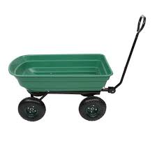 winado plastic garden cart in green