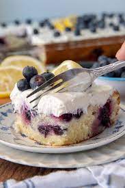 Adding Blueberries To Lemon Cake Mix gambar png