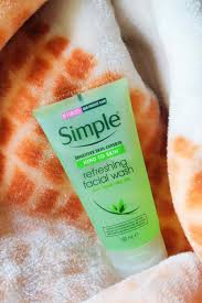 Simple brand face wash for oily skin. Simple Refreshing Face Wash Review The Pink Velvet Blog