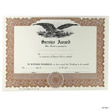 Blank Award And Achievement Certificates And Certificates Of