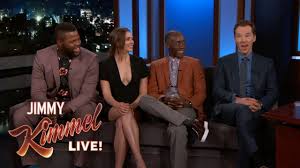 Jackson unofficially confirms that elizabeth olsen has been cast as scarlet witch in 'the avengers: Infinity War Stars Assemble To Reveal Not So Stunning Spoilers To Jimmy Kimmel Syfy Wire