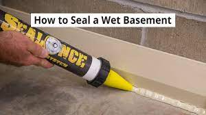 how to seal a wet basement water tight