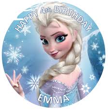frozen elsa birthday personalised