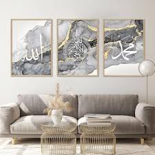 black posters wall art canvas painting