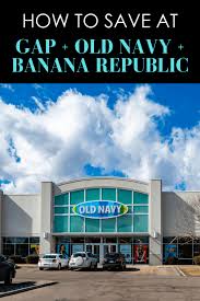 Plus, the banana republic credit card is accepted at each one of the gap inc. How To Save Money At Gap Old Navy Banana Republic