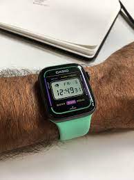 Sync some photos to the apple watch first if you haven't done so yet, this is easy and. Designing An Apple Watch Face Re Imagining The Casio As A Watch Face By Emiliano Gonzalez Muzli Design Inspiration