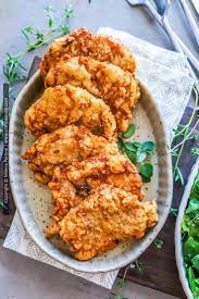 southern fried pork chops en