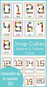 Maybe you would like to learn more about one of these? Snap Cube Number Cards 0 20 One Beautiful Home