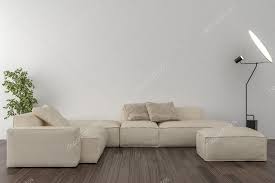living room blank wall in the