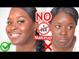look good without makeup black women