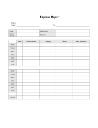 40 Expense Report Templates To Help You Save Money