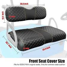 Roykaw Golf Cart Seat Covers Front And