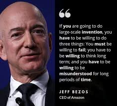 Position yourself with something that captures your curiosity, something that you're. 40 Jeff Bezos Ideas Bezos Jeff Bezos Business Quotes