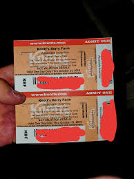 knotts berry farm tickets in