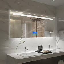 bathroom smart mirror led illuminated
