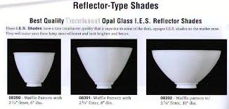 Glass Torchiere Shades Holders