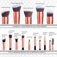 bs mall makeup brushes premium synthetic foundation powder concealers eye brush
