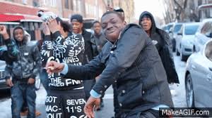 Yo i wanna see @taylorswift13 dance to #bobbybitch. Rowdy Rebel Ft Bobby Shmurda Shmoney Dance Official Music Video Dir By Fettifilms On Make A Gif