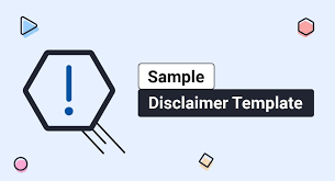 disclaimer template termsfeed